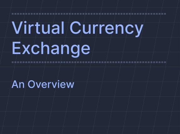 virtual currency exchange