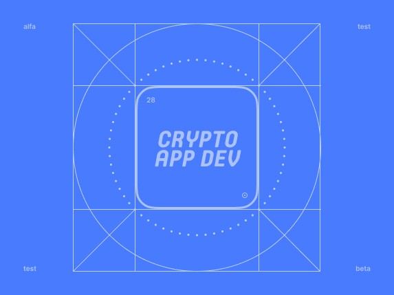 Crypto App development blog tile