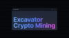 excavator crypto mining