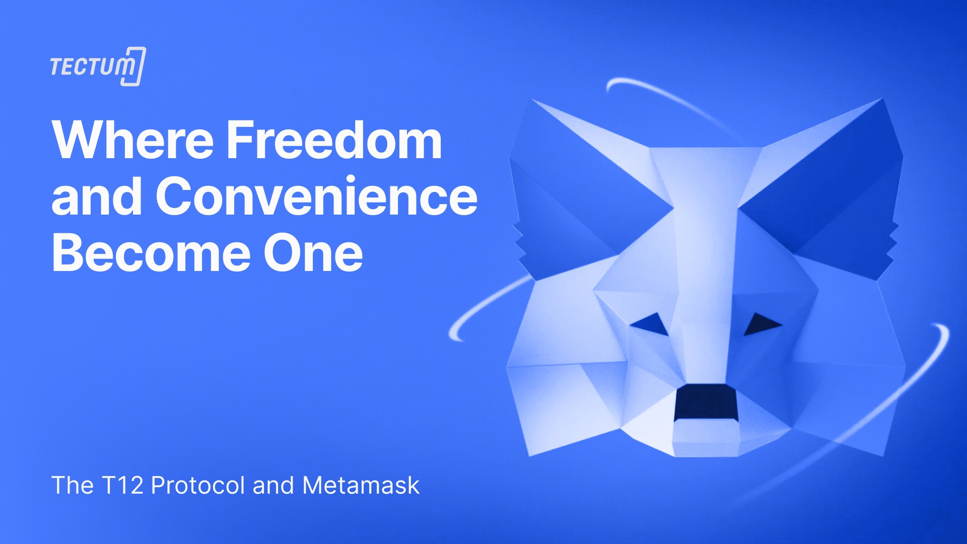 Major Integration Announcement: Tectum T12 Protocol and Metamask – Where Freedom and Convenience Become One