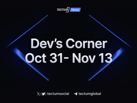 Developers Corner October 31st to November 13th Update