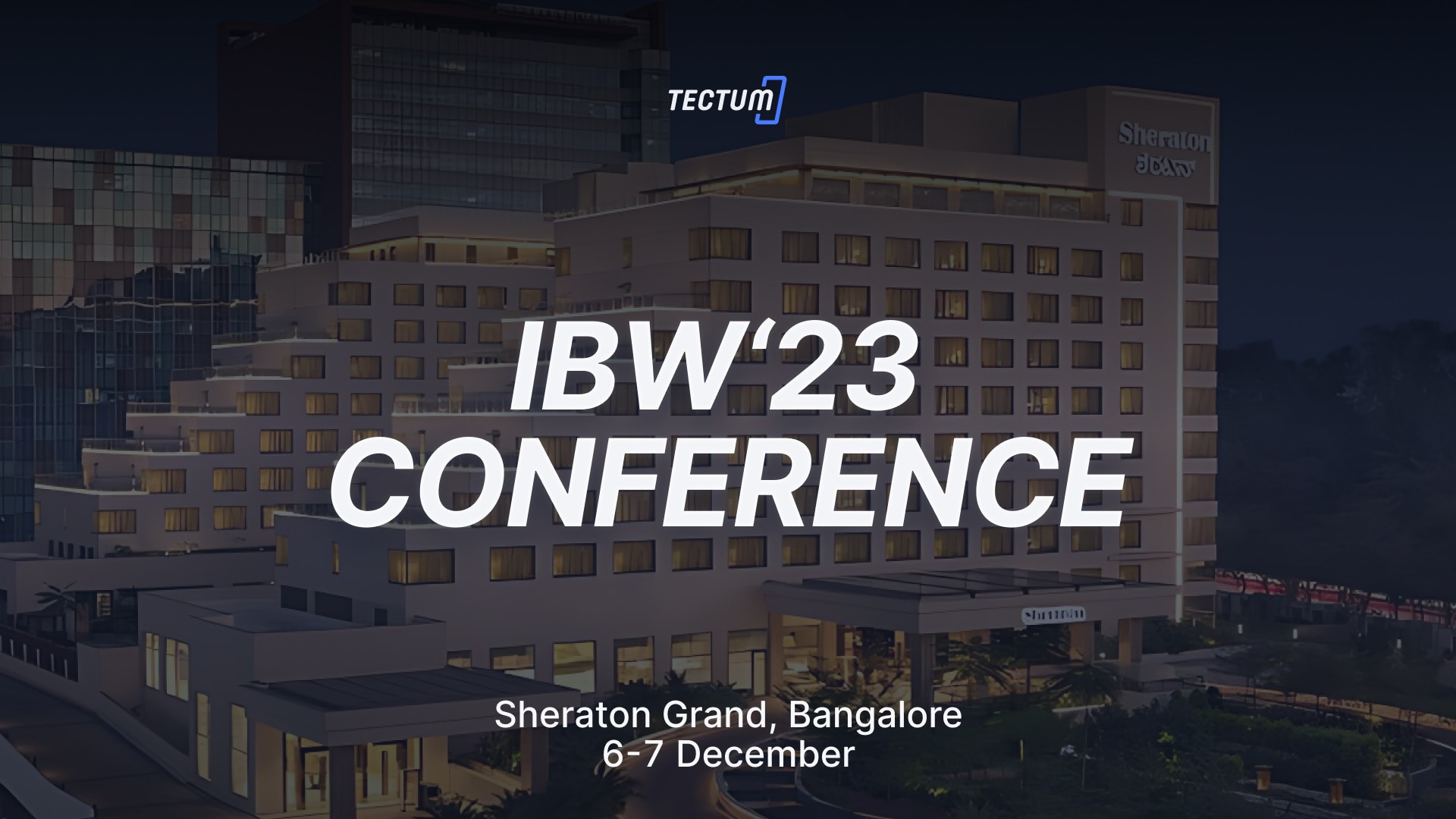IBW 23 Conference