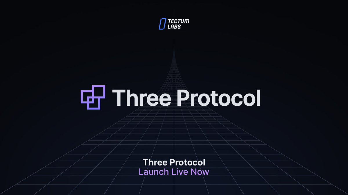 Three Protocol Live on ERC Network