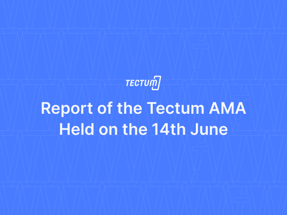 Report of the Tectum AMA Held on the 14th June With Alexander Guseff