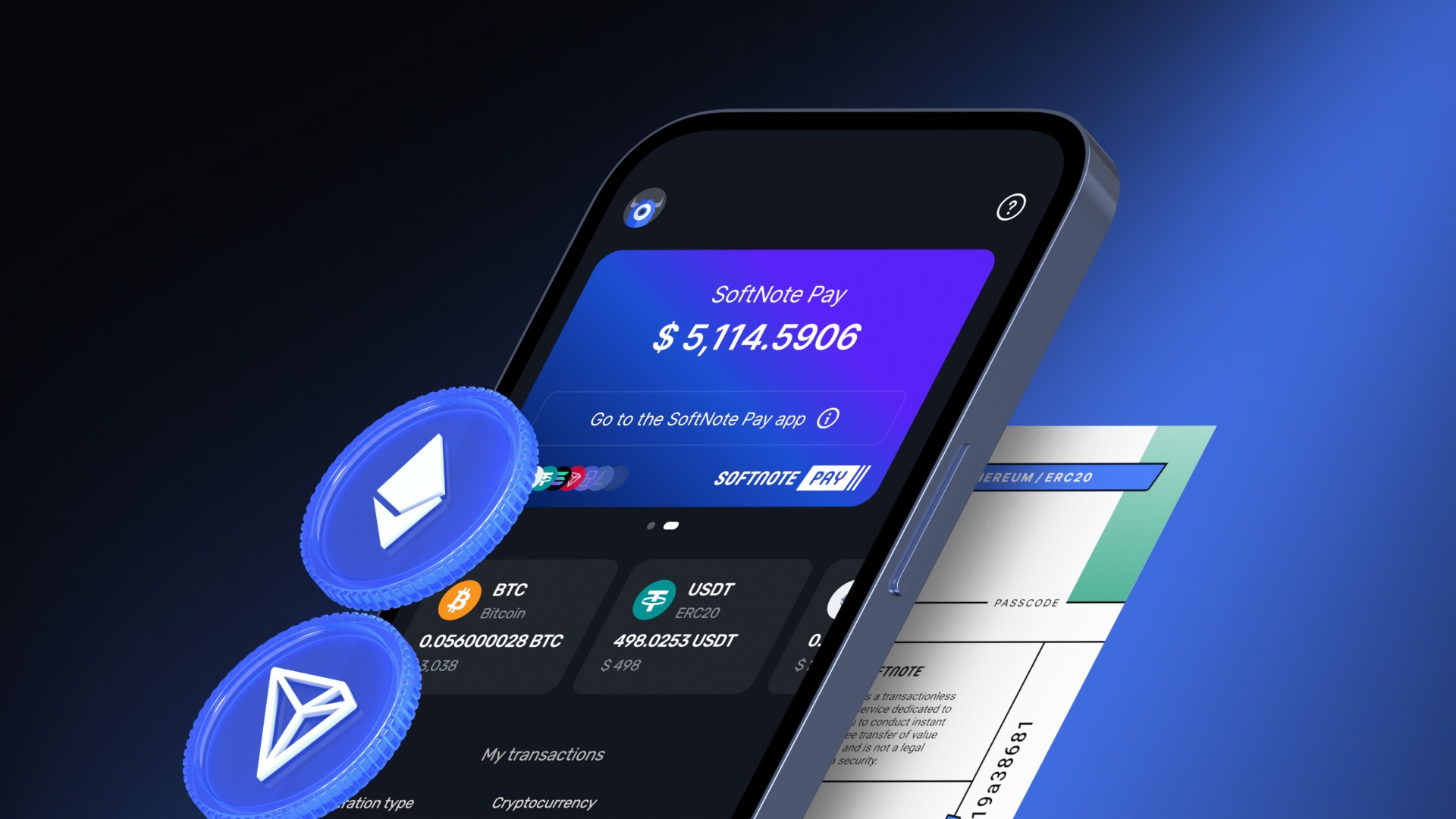 SoftNote Wallet App Beta