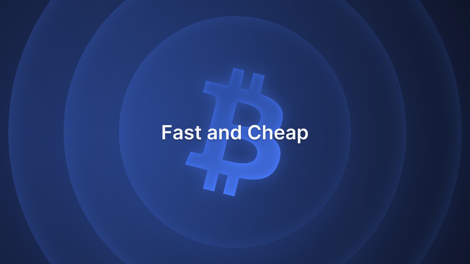 Faster and Cheaper-Bitcoin Transfer