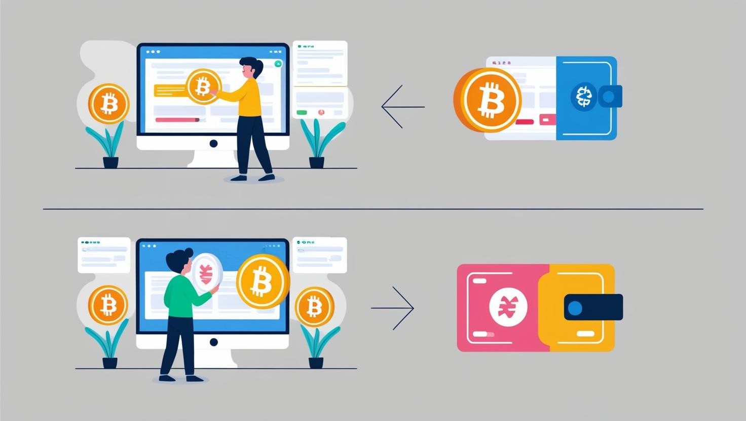 Differences Between a Cryptocurrency Exchange and a Cryptocurrency Wallet