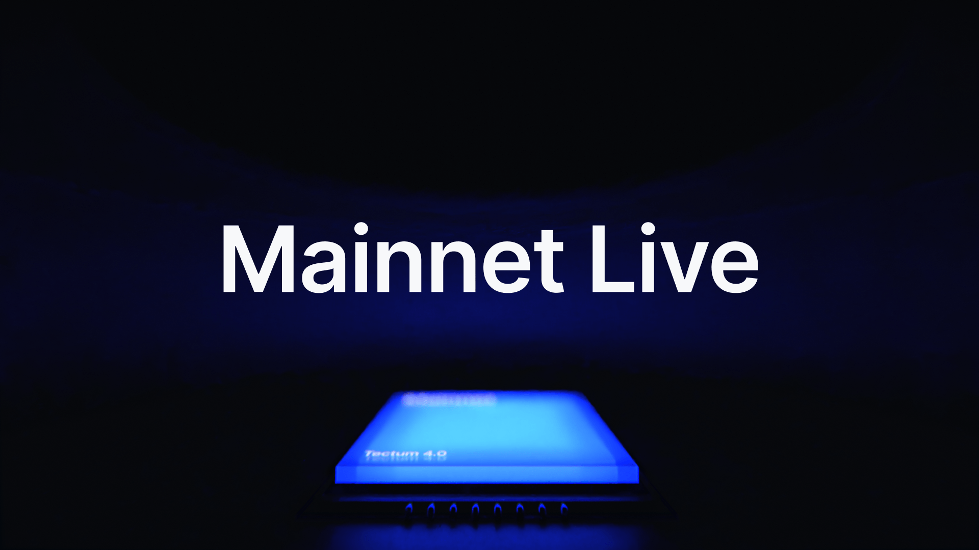 Tectum Blockchain 4.0 Mainnet is Live